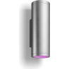 Philips Hue WCA Appear Outdoor Wall Lantern, Inox | 8 W | 2000-6500 Hue White Colour Ambiance