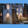 Philips Hue WCA Appear Outdoor Wall Lantern, Inox | 8 W | 2000-6500 Hue White Colour Ambiance