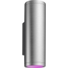 Philips Hue WCA Appear Outdoor Wall Lantern, Inox | 8 W | 2000-6500 Hue White Colour Ambiance