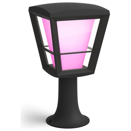 Philips Hue WCA Econic Outdoor Pedestal Lantern | 15 W | 2000-6500 Hue White Colour Ambiance
