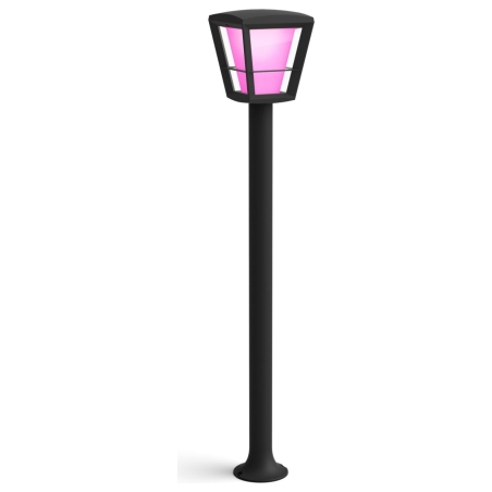 Philips Hue WCA Econic Outdoor Post Lantern | 15 W | 2000-6500 Hue White Color Ambiance