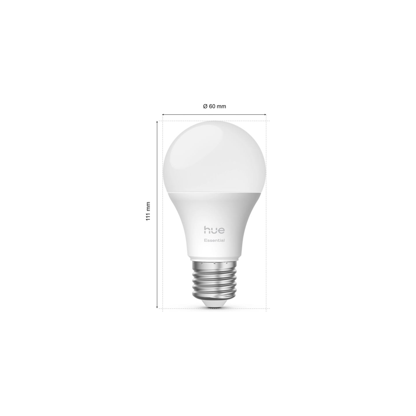 Philips Hue E WCA 806 A60 2kit SW EU | E27 | 8 W | 16 million colors, White and colored light