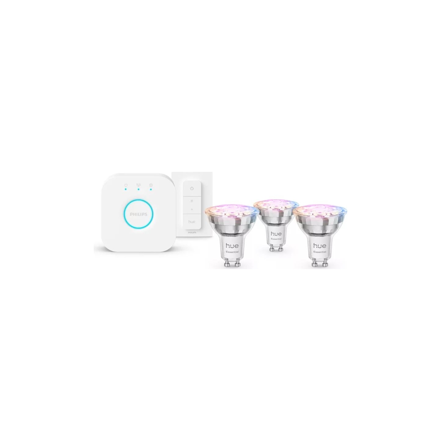 Philips Hue E WCA 345 GU10 3kit SW EU | GU10 | 4.7 W | 16 million colors, White and colored light
