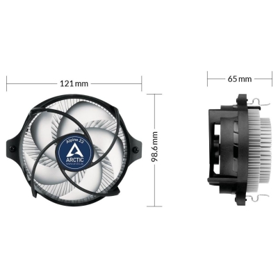 Arctic CPU COOLER SAM5/SAM4/ALPINE 23 ACALP00035A ARCTIC