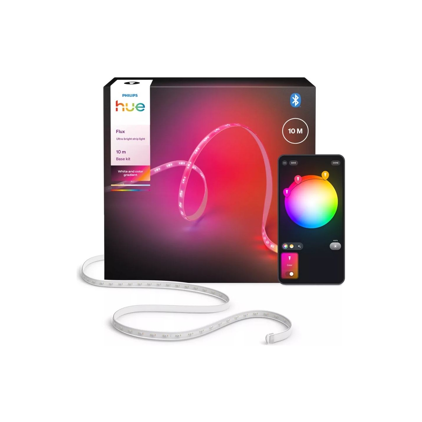 Philips Hue Flux ultra-bright LED light strip 10 m | 29 W
