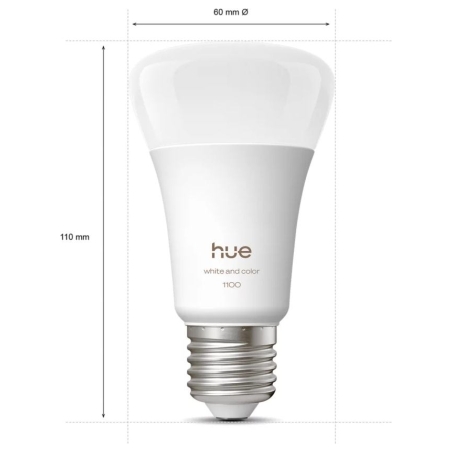 Philips Hue WCA A60 2KIT Pro EU | E27 | White and colored light | Bluetooth and Zigbee