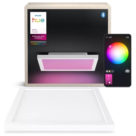 Philips Hue Surimu Panel Square Small | 2000-6500 K, Hue White and Color Ambiance