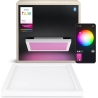Philips Hue Surimu Panel Square Small | 2000-6500 K, Hue White and Color Ambiance