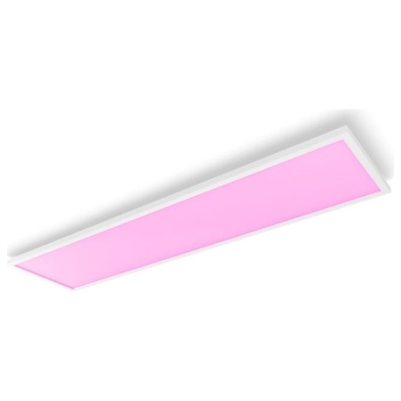 Philips Hue Surimu rectangular panel light, 120 x 30 cm | 2000-6500 Hue White Color Ambiance | Bluetooth, Zigbee