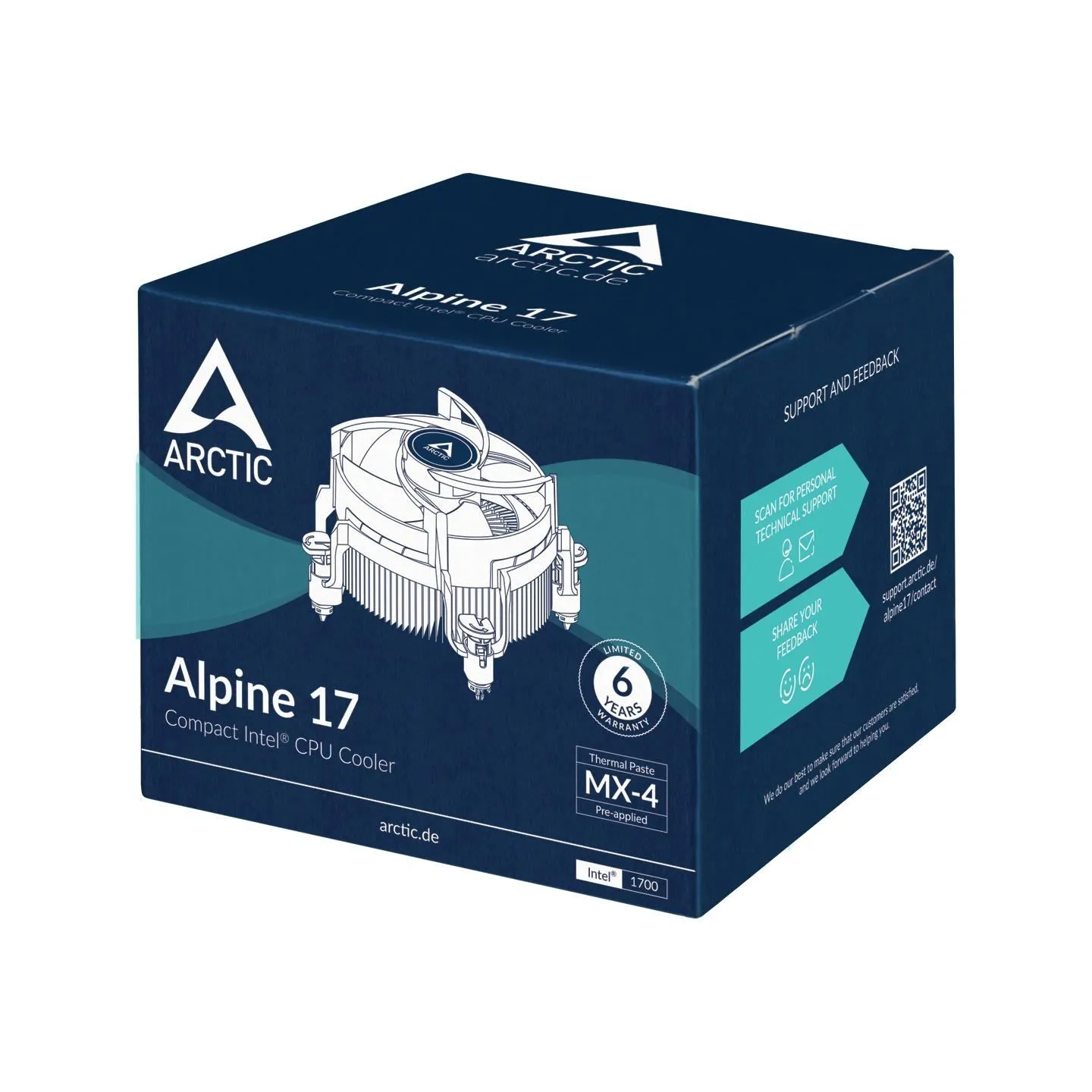 Arctic CPU COOLER S1700/ACALP00040A ARCTIC