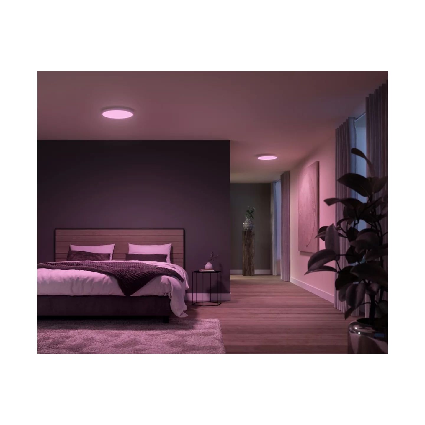 Philips Hue Surimu round panel light, 39.5 cm | Bluetooth, Zigbee
