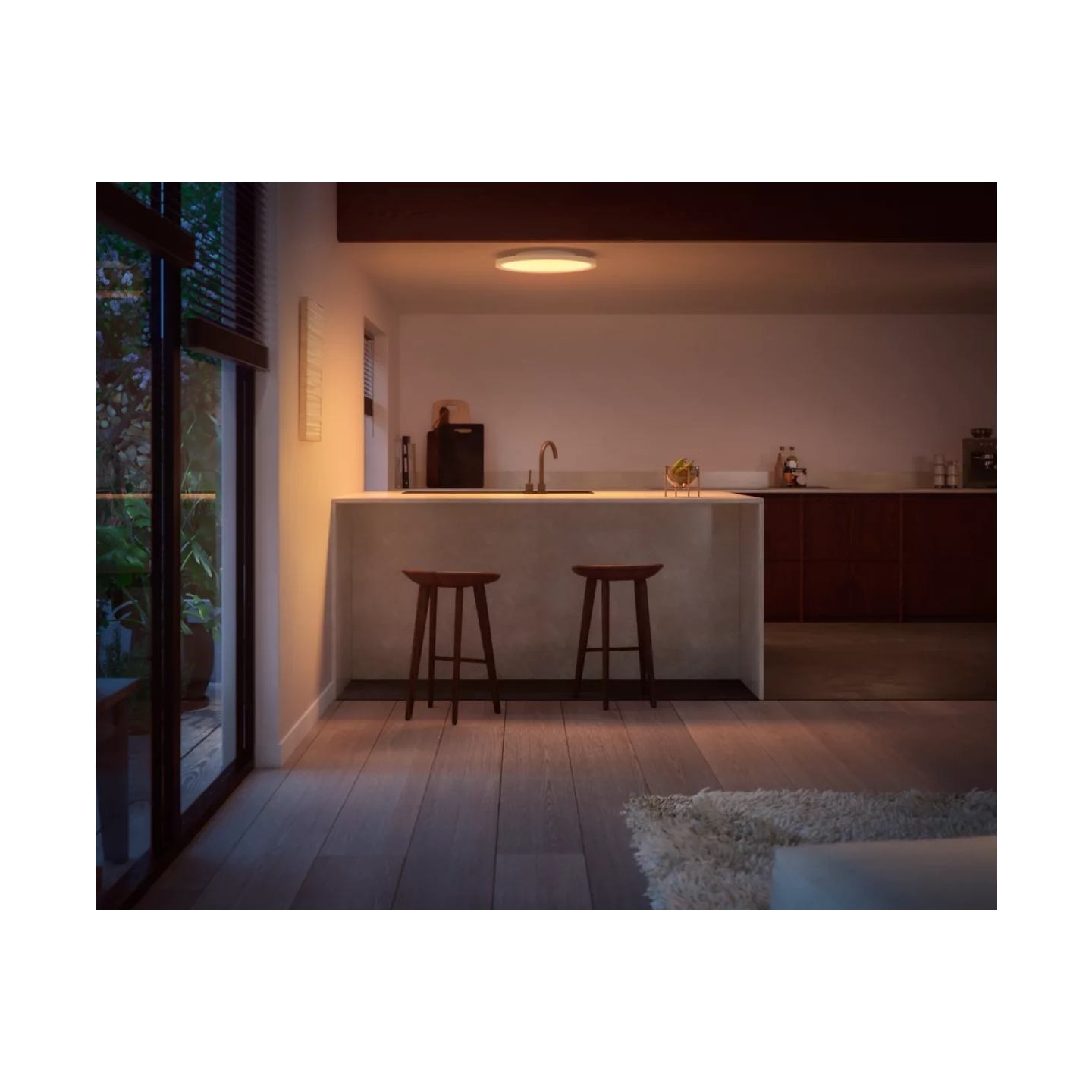 Philips Hue Surimu round panel light, 39.5 cm | Bluetooth, Zigbee