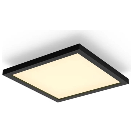 Philips Hue Aurelle square panel light, Black | 2200-6500 Hue White Ambiance