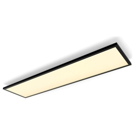 Philips Hue Aurelle rectangular panel light, Black, 120 x 30 cm | 2200-6500 Hue White Ambiance