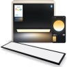 Philips Hue Aurelle rectangular panel light, Black, 120 x 30 cm | 2200-6500 Hue White Ambiance