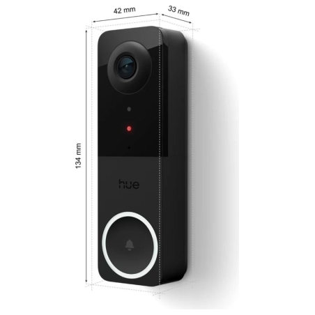 Philips Hue Video Doorbell Camera, EU/UK | Black