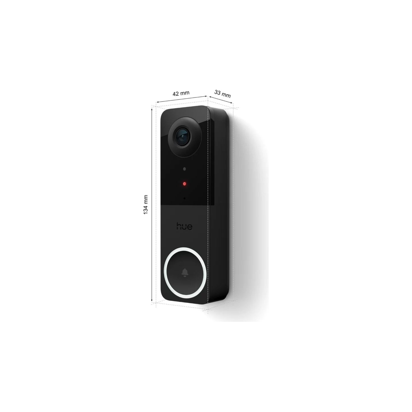 Philips Hue Video Doorbell Camera, EU/UK | Black