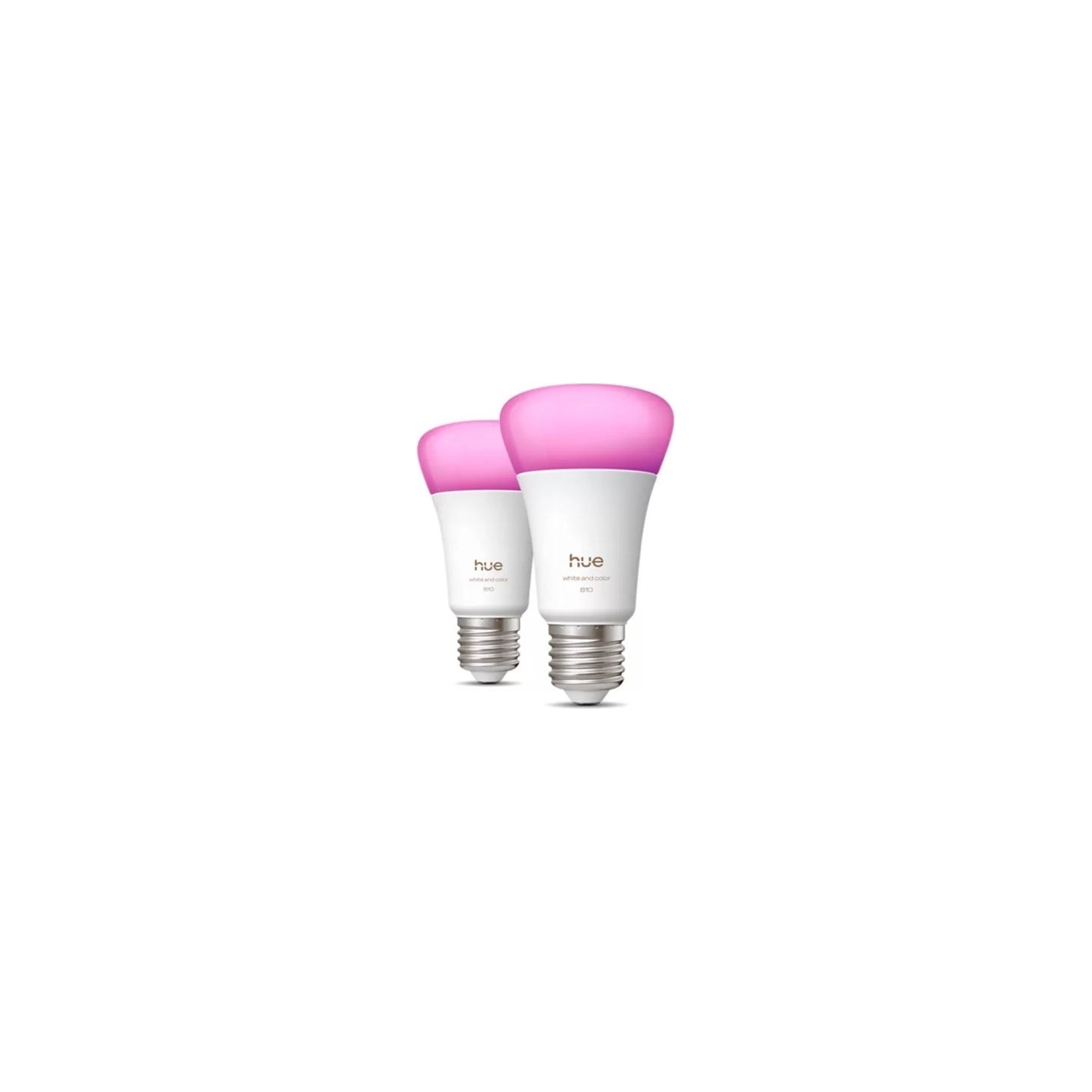 Philips Hue WCA 810 A60 2P EU | E27 | 6 W | White and colour light | Bluetooth and Zigbee