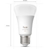 Philips Hue WCA 810 A60 E27 4P EU | E27 | 6 W | White and colour light | Bluetooth and Zigbee