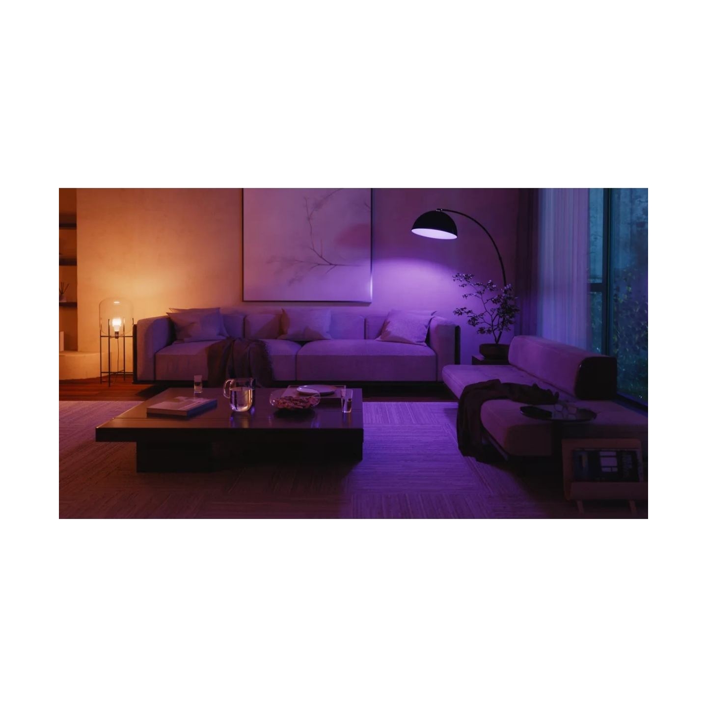 Philips Hue WCA 810 A60 E27 4P EU | E27 | 6 W | White and colour light | Bluetooth and Zigbee