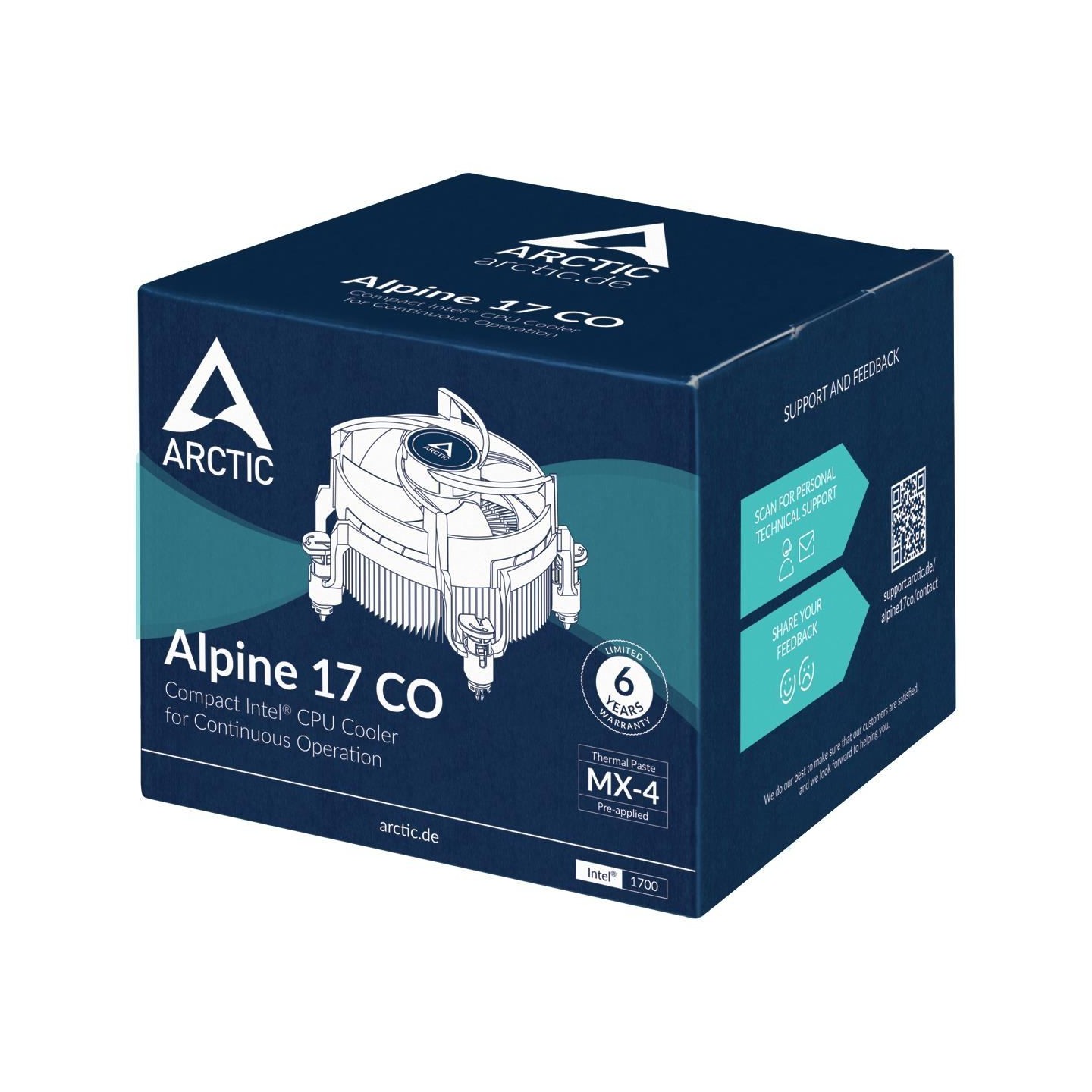 Arctic CPU COOLER S1700/ACALP00041A ARCTIC