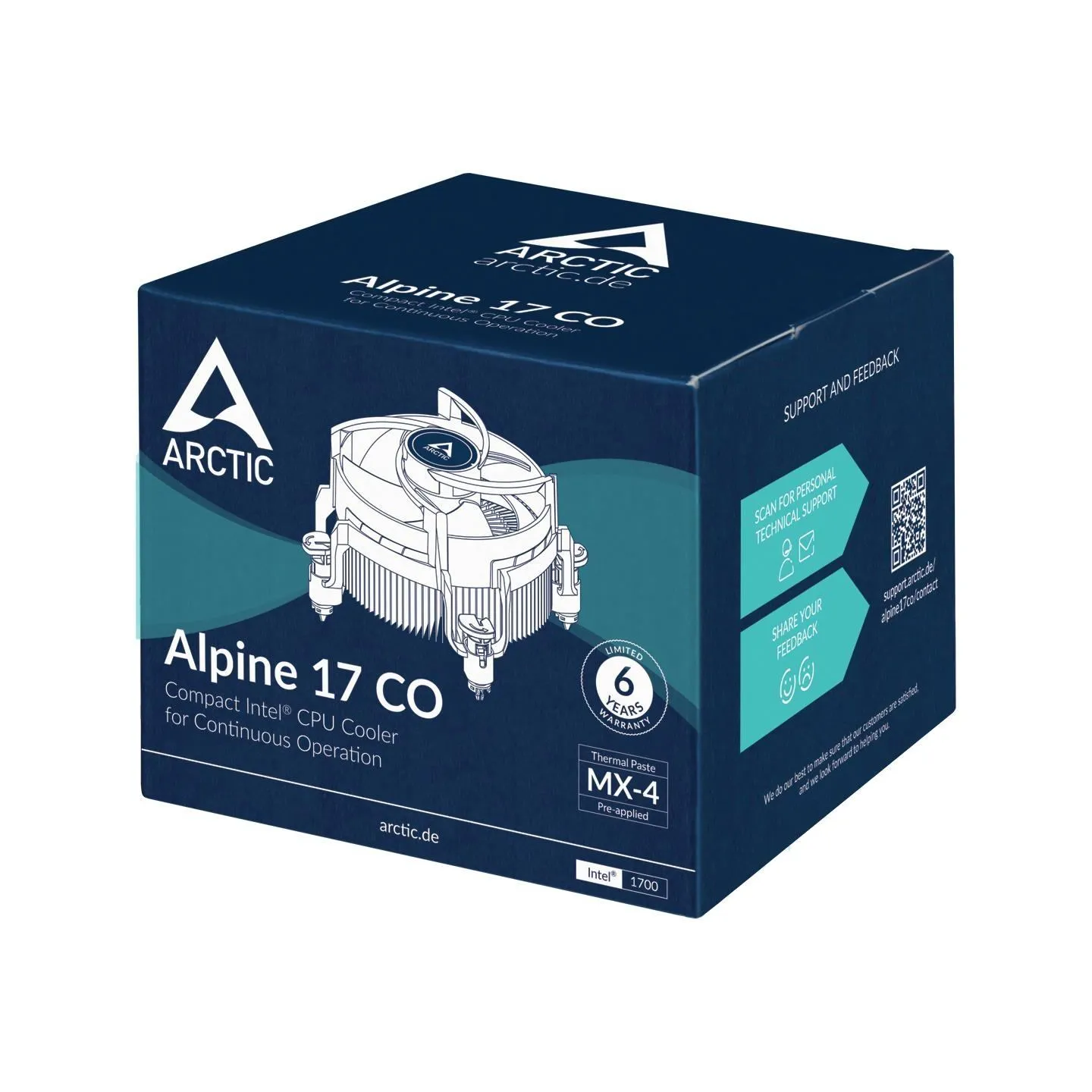 Arctic CPU COOLER S1700/ACALP00041A ARCTIC