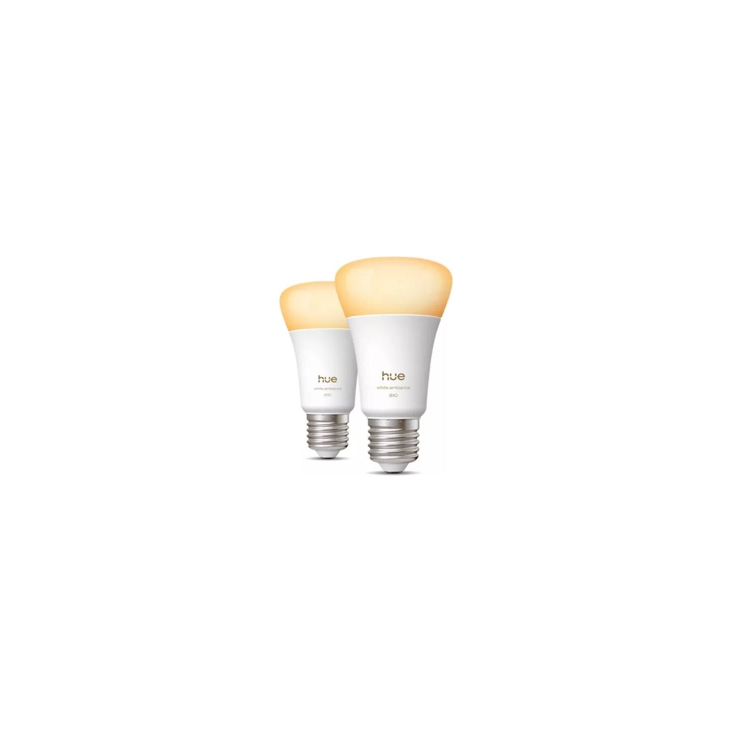 Philips Hue WA 810 A60 2P EU | E27 | 6 W | White and colour light | Bluetooth and Zigbee