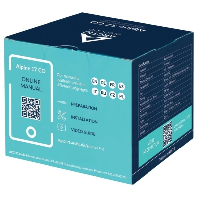 Arctic CPU COOLER S1700/ACALP00041A ARCTIC