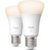 Philips Hue W 1100 A60 2P EU | E27 | 9.5 W | Soft white light | Bluetooth and Zigbee