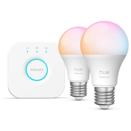 Philips Hue E WCA 806 A60 E27 2kit EU | E27 | 8 W | 16 million colours, White and colour light