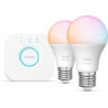 Philips Hue E WCA 806 A60 E27 2kit EU | E27 | 8 W | 16 million colours, White and colour light