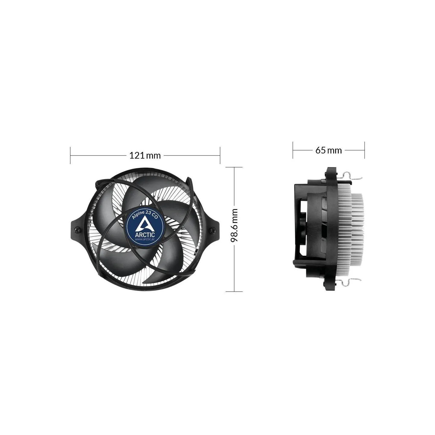 Arctic CPU COOLER SAM5/SAM4/ACALP00036 ARCTIC
