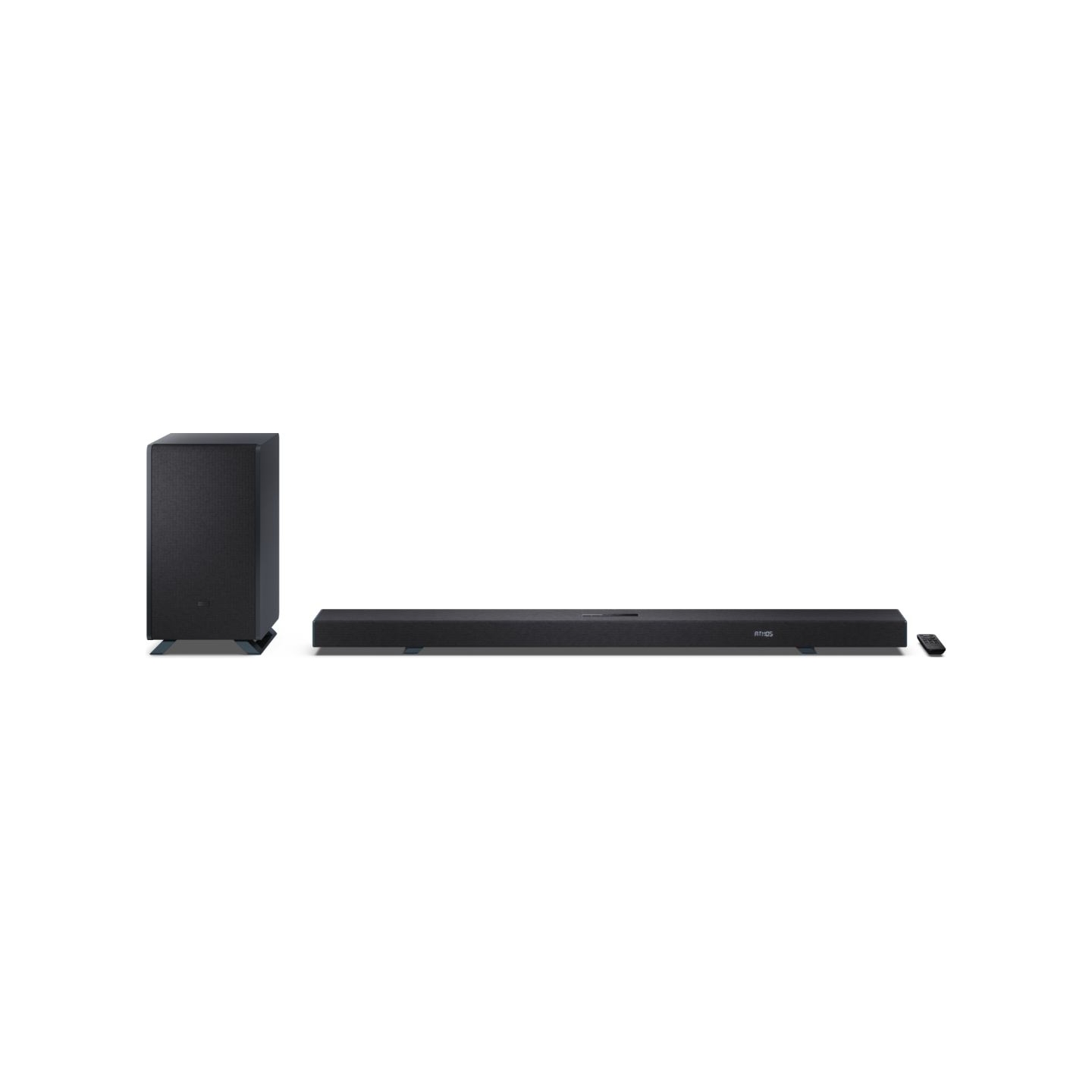 Sharp | 5.1.2 Dolby Atmos/DTS:X Soundbar with Wireless Subwoofer | HT-SBW55121(BK) | Bluetooth