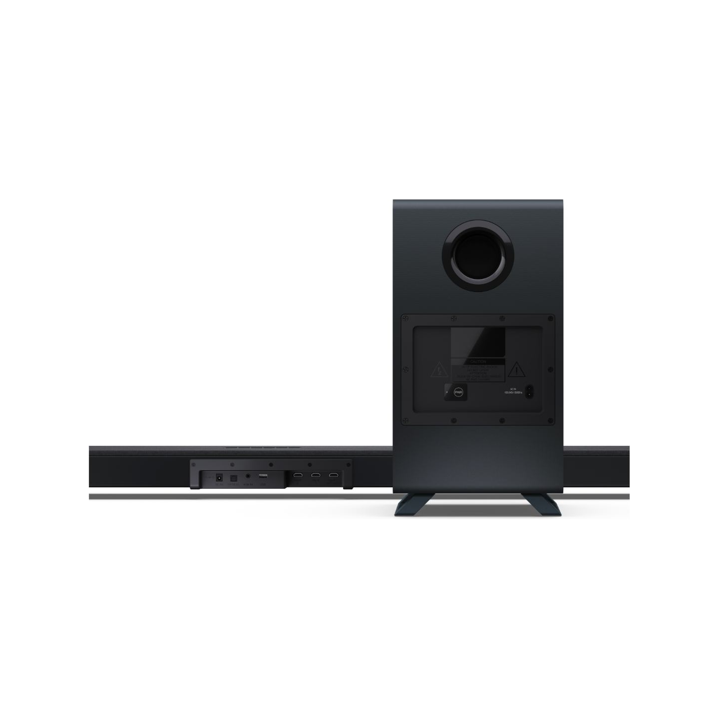 Sharp | 5.1.2 Dolby Atmos/DTS:X Soundbar with Wireless Subwoofer | HT-SBW55121(BK) | Bluetooth