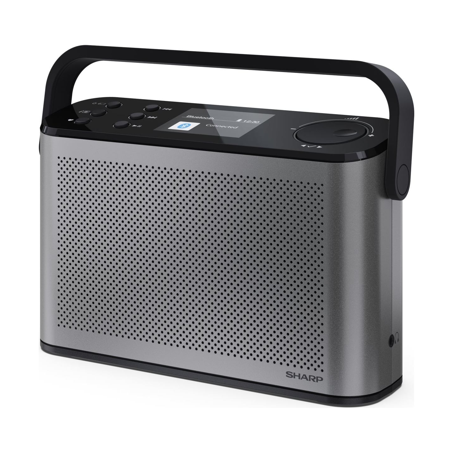 Sharp OSAKA Stereo Portable Digital Radio | DR-P540(GY) | USB port | Bluetooth | FM radio | Wireless connection
