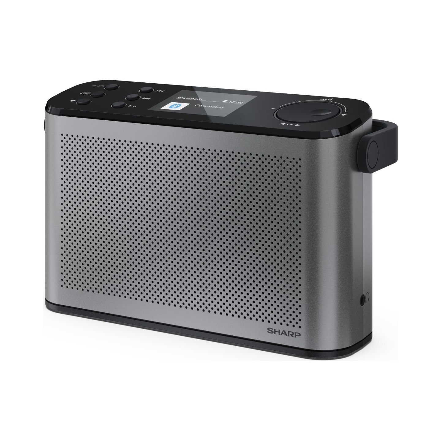Sharp OSAKA Stereo Portable Digital Radio | DR-P540(GY) | USB port | Bluetooth | FM radio | Wireless connection