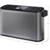 Sharp OSAKA Stereo Portable Digital Radio | DR-P540(GY) | USB port | Bluetooth | FM radio | Wireless connection