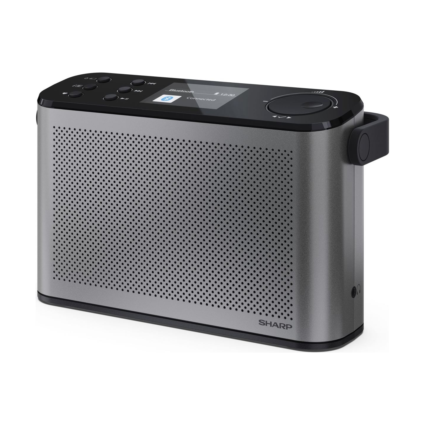 Sharp OSAKA Stereo Portable Digital Radio | DR-P540(GY) | USB port | Bluetooth | FM radio | Wireless connection
