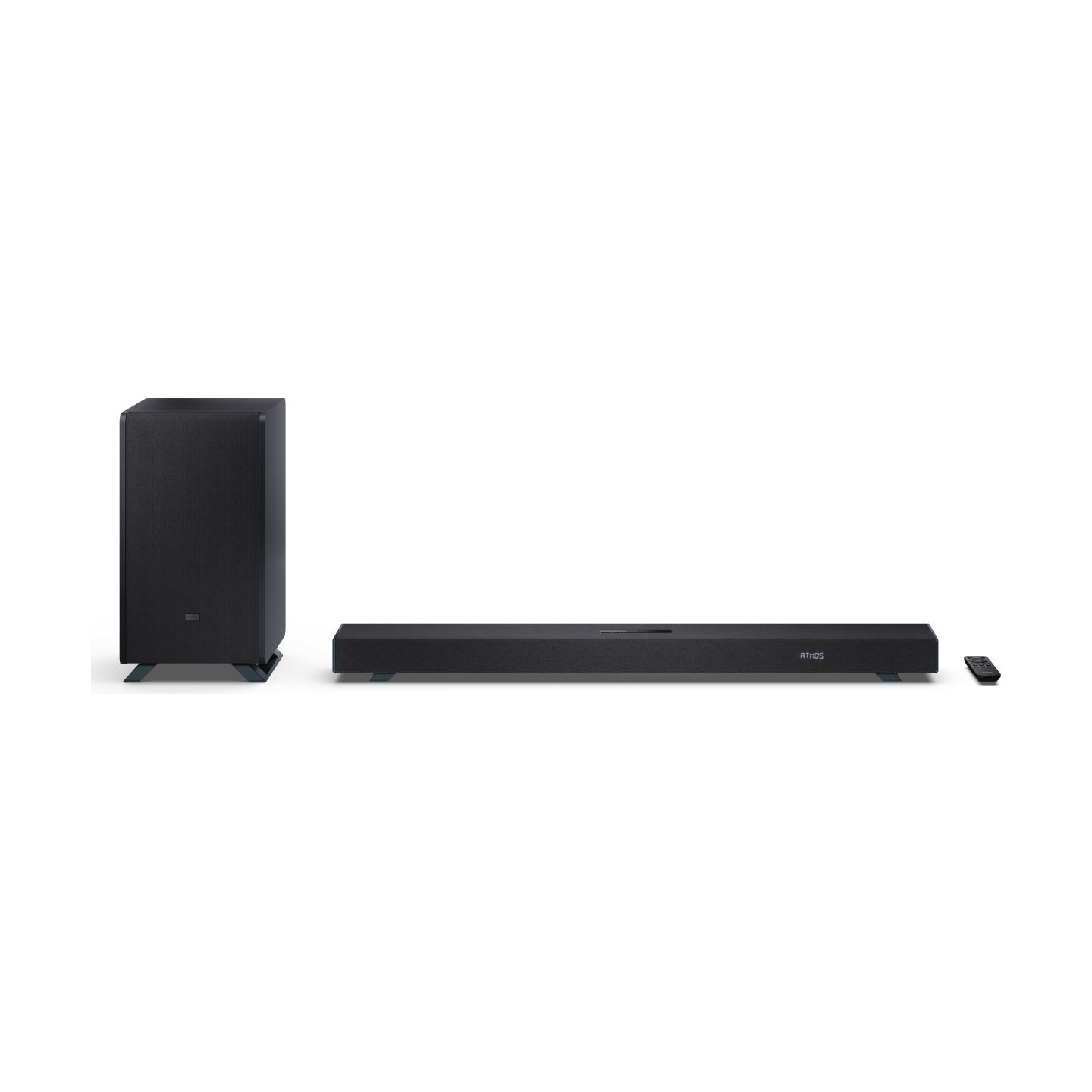 Sharp | 3.1.2 Dolby Atmos/DTS:X Soundbar with Wireless Subwoofer | HT-SBW53121(BK) | Bluetooth