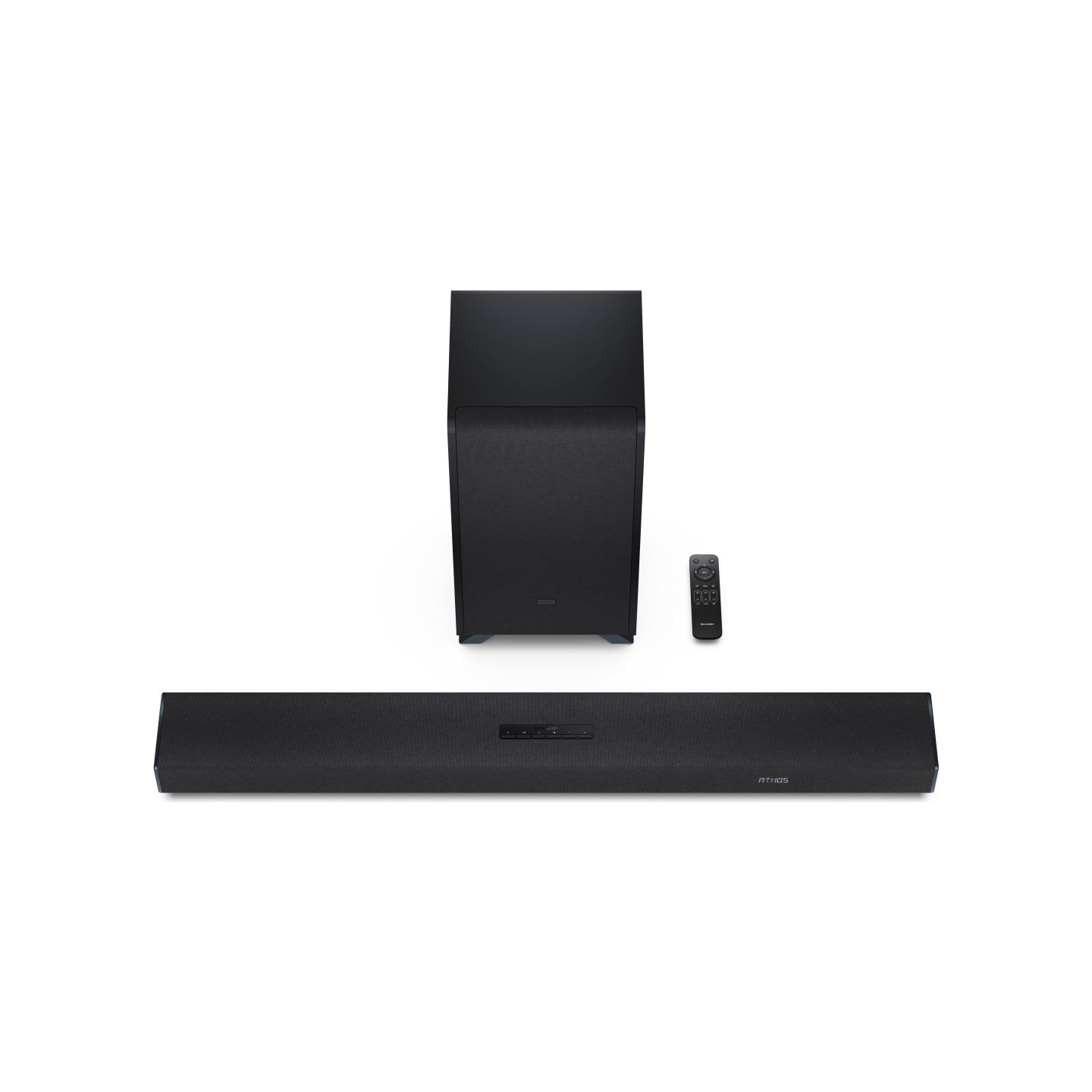 Sharp | 3.1.2 Dolby Atmos/DTS:X Soundbar with Wireless Subwoofer | HT-SBW53121(BK) | Bluetooth