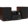 Sharp | Hi-Fi Micro System | XL-B517D(BR) | Brown | USB port | AUX in | Bluetooth | CD player | FM radio | Wireless connection