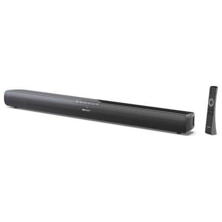 Sharp HT-SB100 2.0 Soundbar for TV above 32", HDMI ARC/CEC, Aux-in, Optical, Bluetooth, USB, 80cm, Gloss Black | Sharp | Yes | S