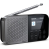 Sharp OSAKA Pocket/Handheld Portable Digital Radio | DR-P520(GY) | Bluetooth