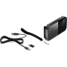 Sharp OSAKA Pocket/Handheld Portable Digital Radio | DR-P520(GY) | Bluetooth