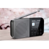 Sharp OSAKA Pocket/Handheld Portable Digital Radio | DR-P520(GY) | Bluetooth