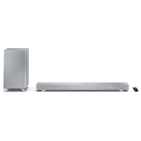 Sharp | 3.1.2 Dolby Atmos/DTS:X Soundbar with Wireless Subwoofer | HT-SBW53121(SL) | Bluetooth