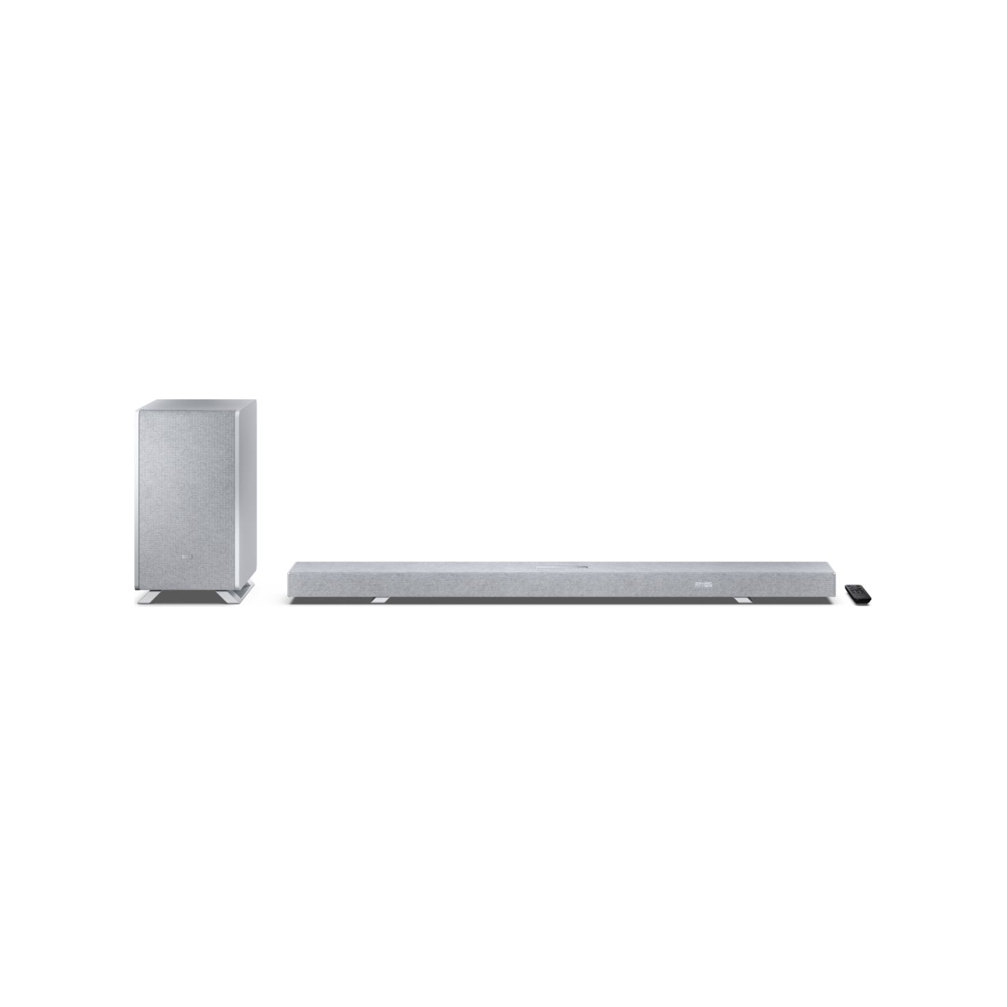 Sharp | 5.1.2 Dolby Atmos/DTS:X Soundbar with Wireless Subwoofer | HT-SBW55121(SL) | Bluetooth