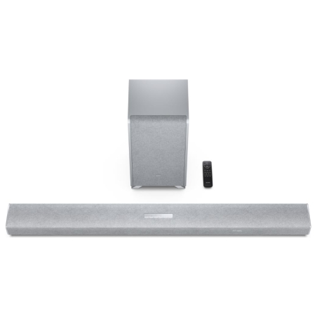 Sharp | 5.1.2 Dolby Atmos/DTS:X Soundbar with Wireless Subwoofer | HT-SBW55121(SL) | Bluetooth
