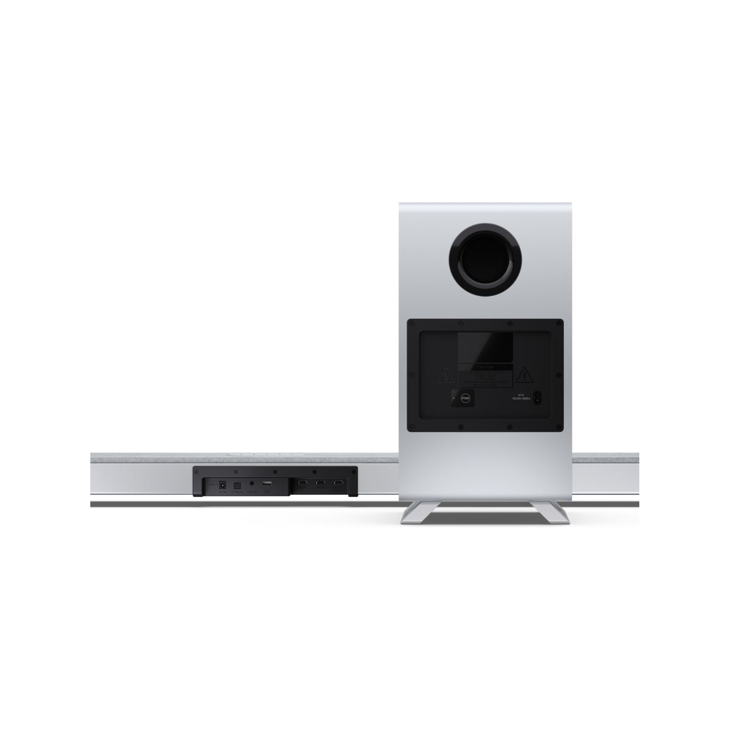 Sharp | 5.1.2 Dolby Atmos/DTS:X Soundbar with Wireless Subwoofer | HT-SBW55121(SL) | Bluetooth