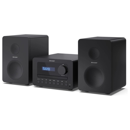 Sharp TOKYO FM Hi-Fi Micro System | XL-B514(BK) | AUX in | Bluetooth | CD player | FM radio